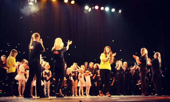 Fusion Dance perform on stage